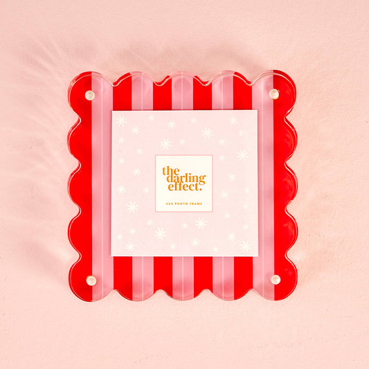 Peppermint Stripes Frame