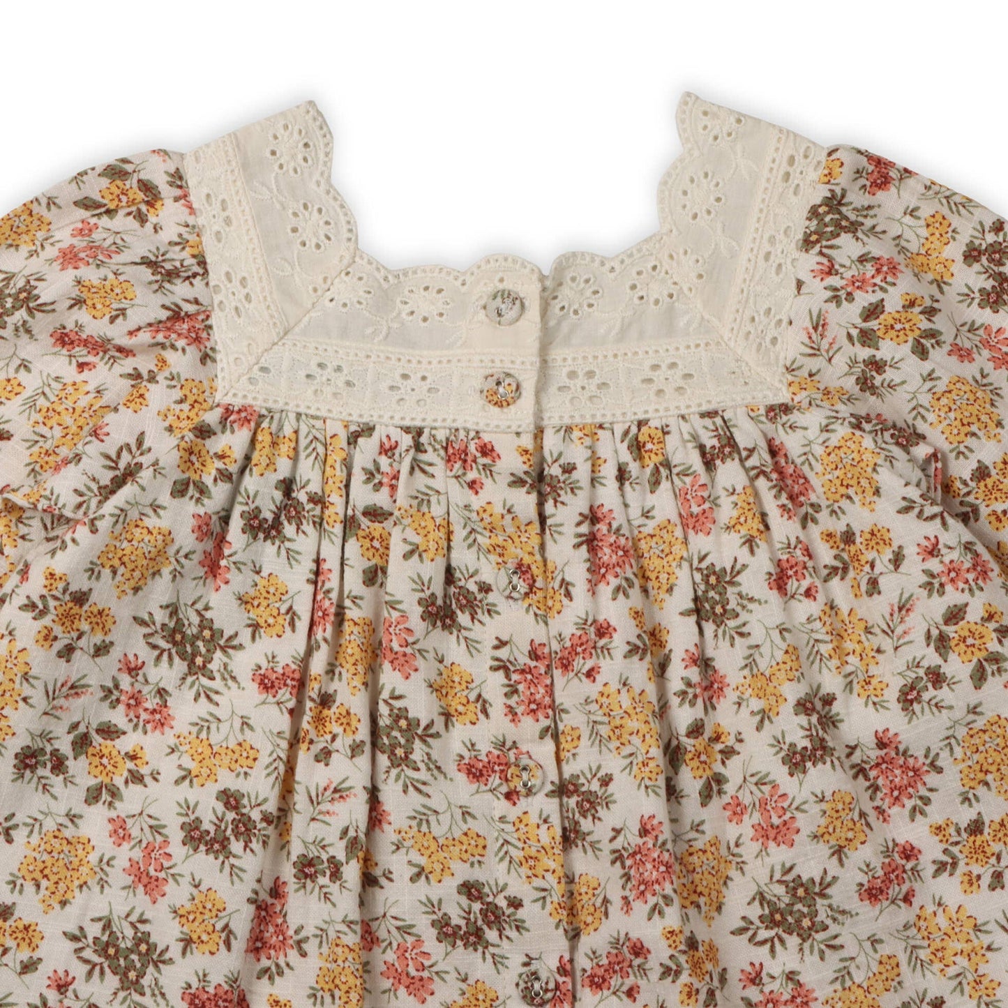 Solana Flower Dress & Bloomer (Organic Cotton)
