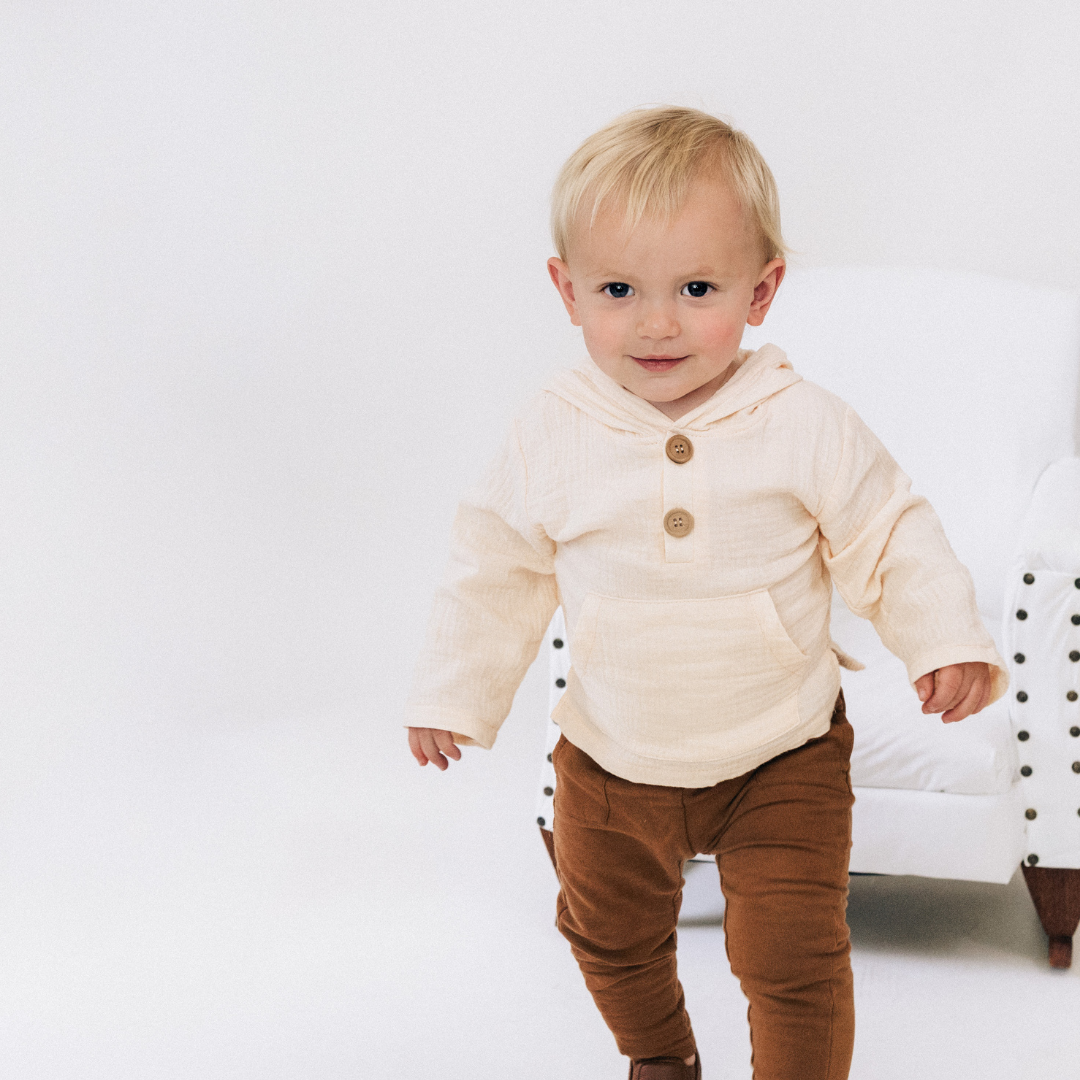 Muslin Hooded Shirt