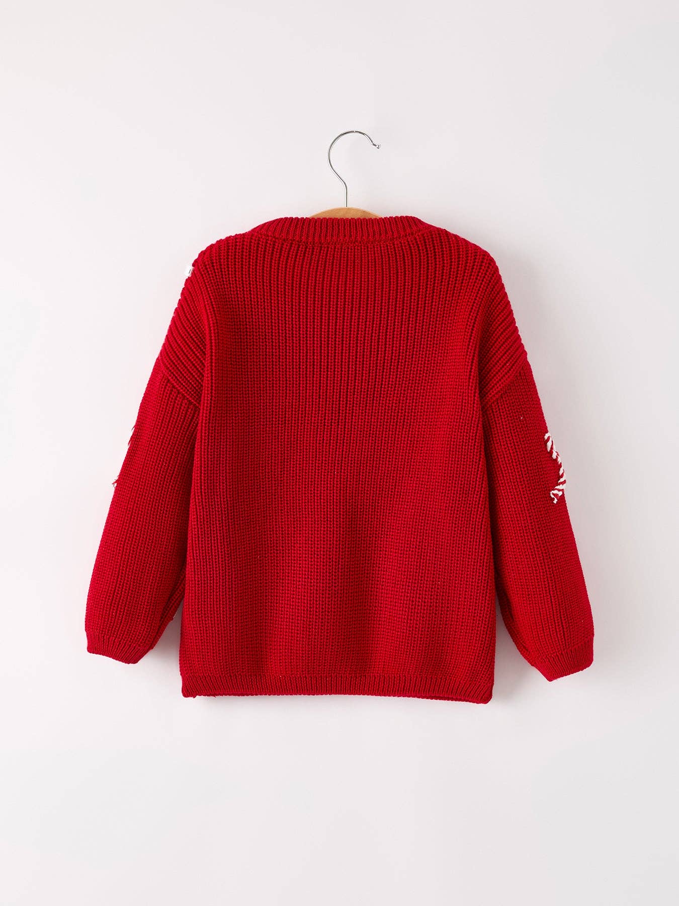 Merry Christmas Red Pullover Sweater