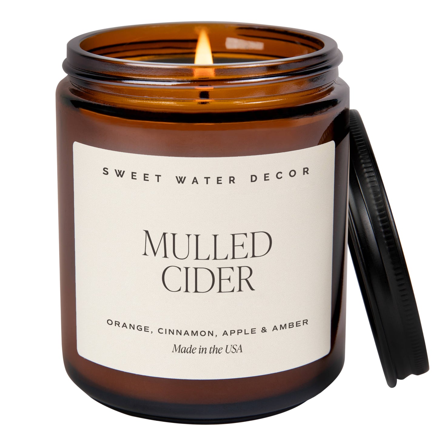 Mulled Cider 9 oz Soy Candle - Fall Decor & Gifts