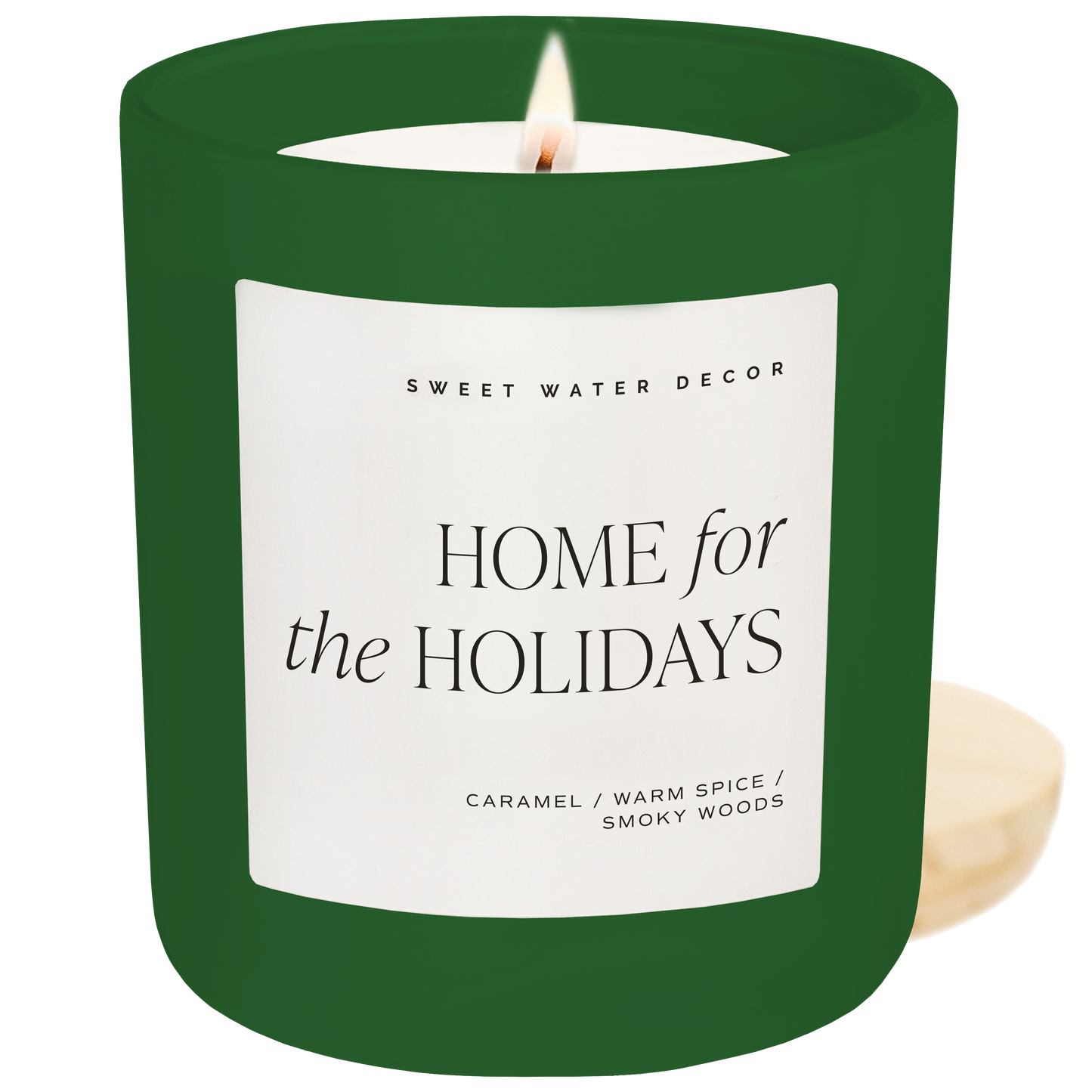 Home for the Holidays 15 oz Soy Candle, Matte Jar