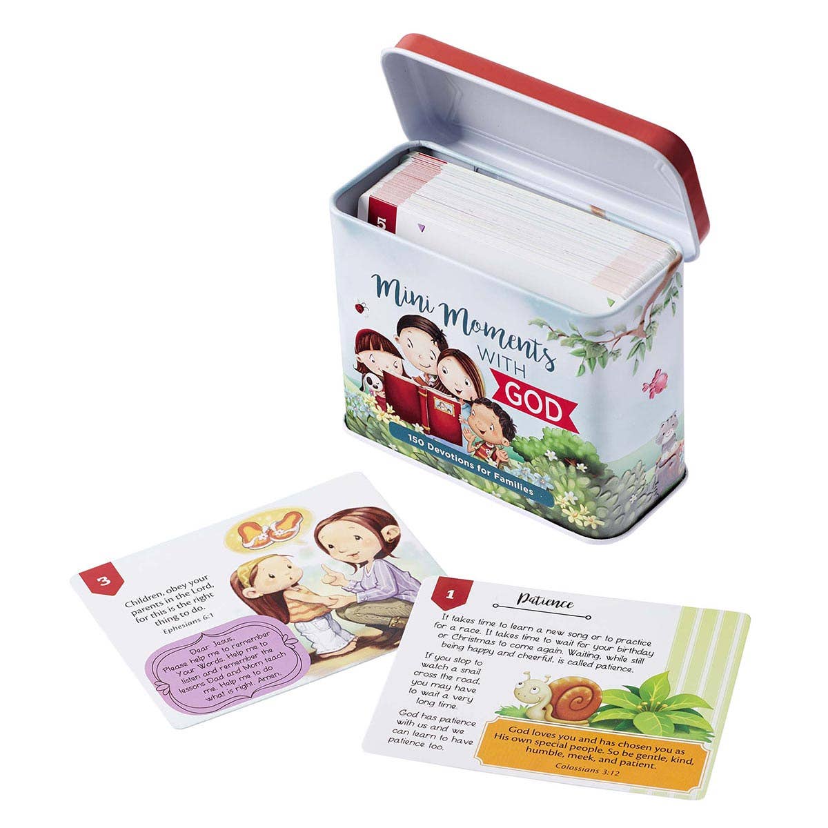 Mini Moments with God-Cards in Tin