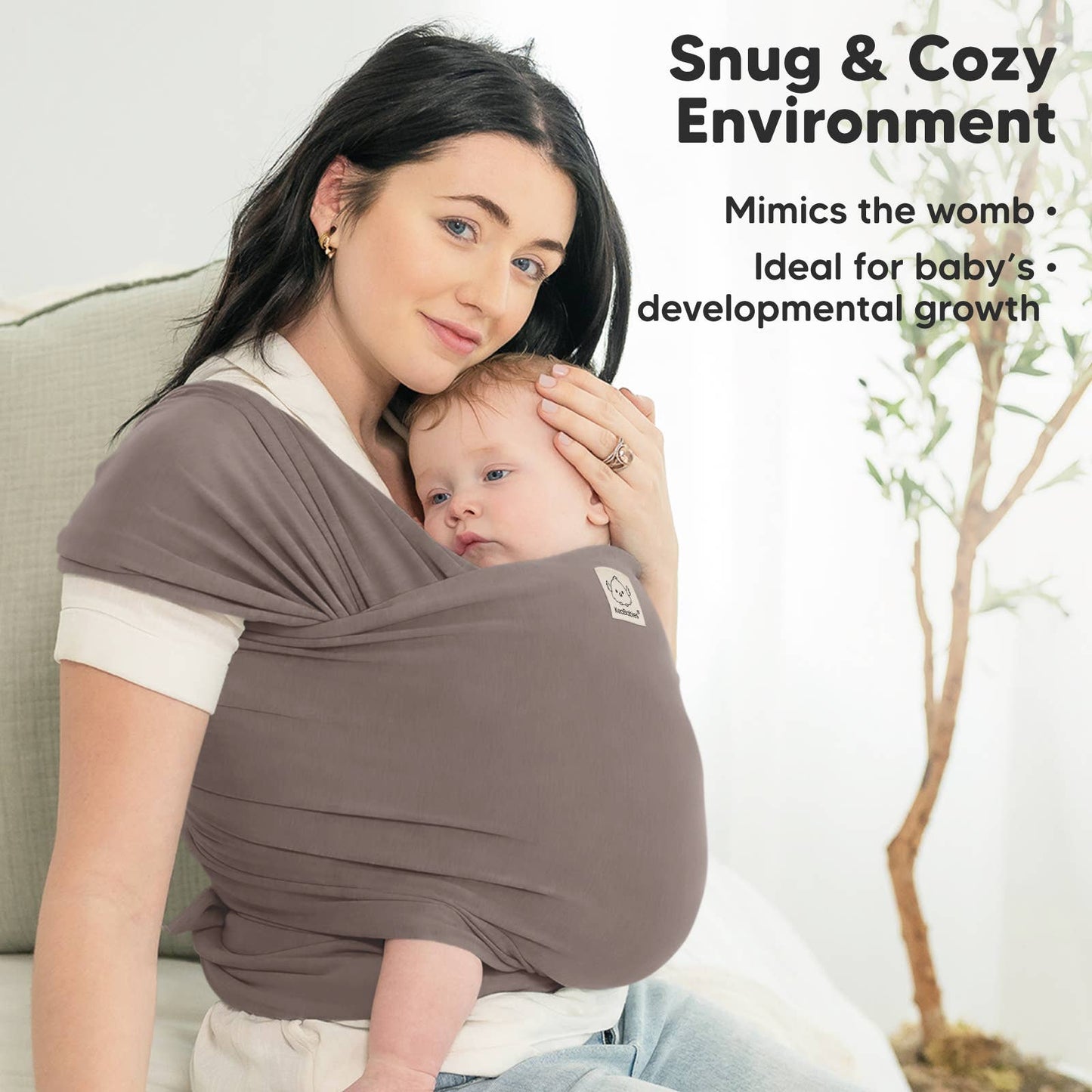 KeaBabies Original Baby Wrap Carrier