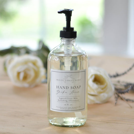 Garden House Hand Soap In Glass Jar | Made In USA
