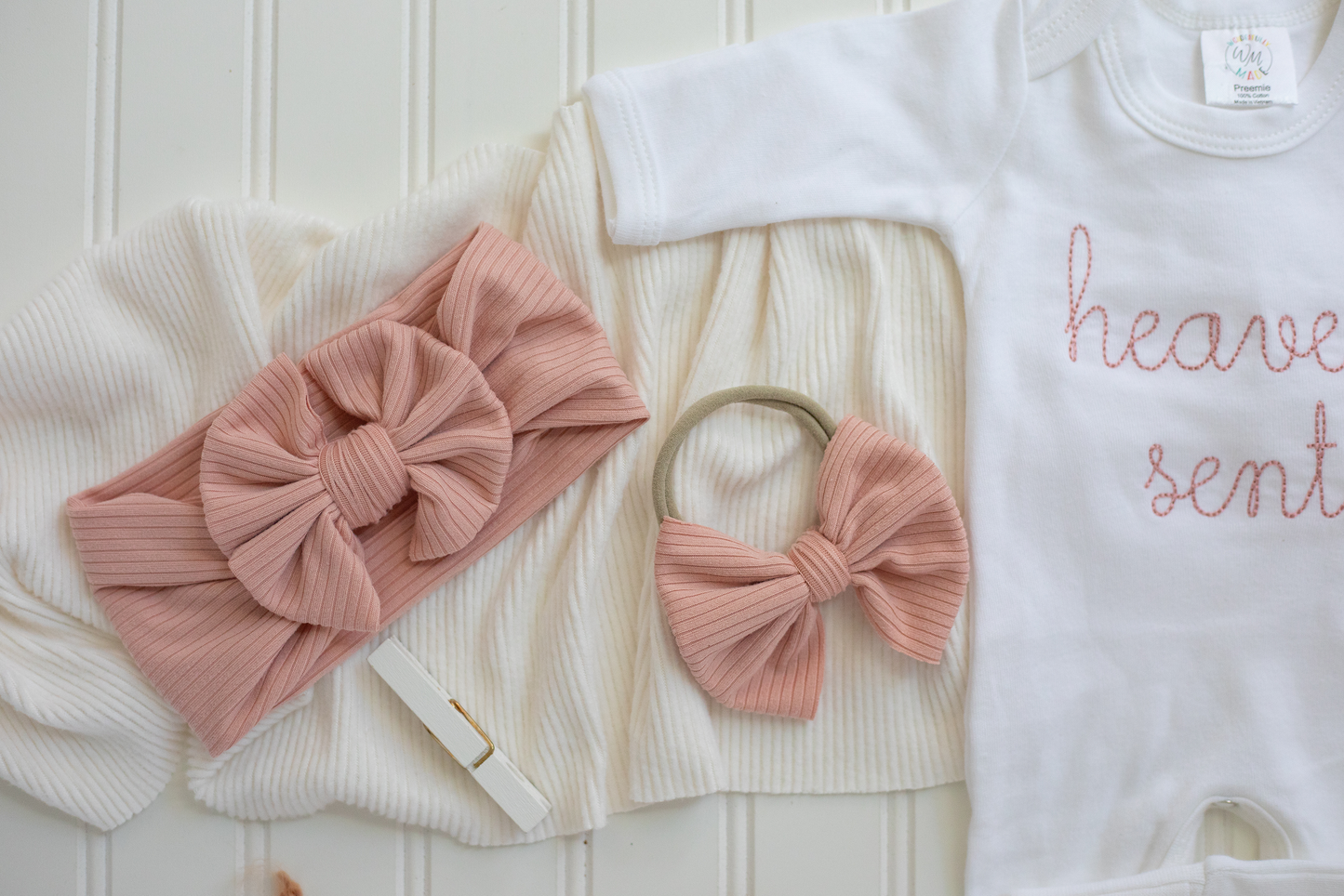 Baby Girl Romper | Heaven Sent Pink
