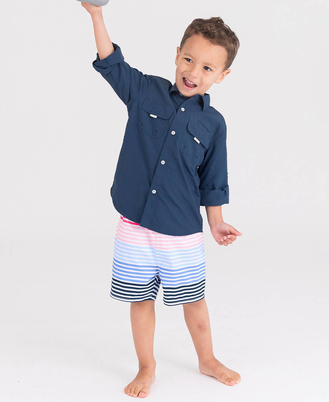 Navy Sun Protective Shirt