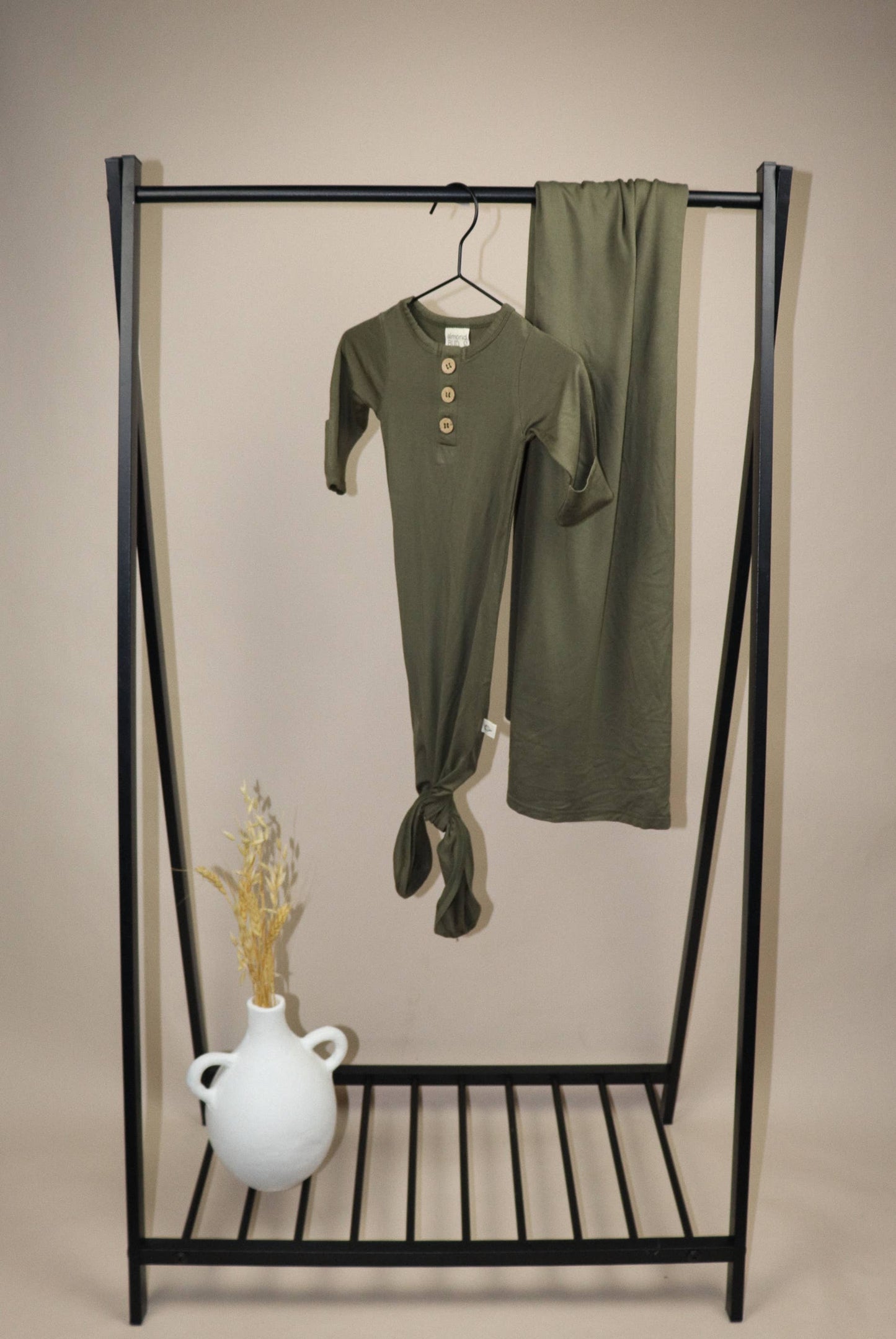Baby Knot Gown | Newborn Outfit | Gender Neutral Outfit