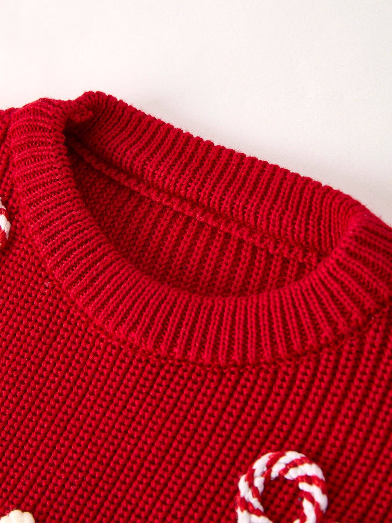 Merry Christmas Red Pullover Sweater