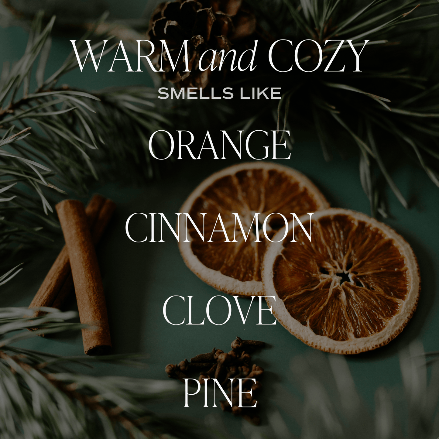 *NEW* Warm and Cozy 15 oz Soy Candle, Matte Jar - Decor