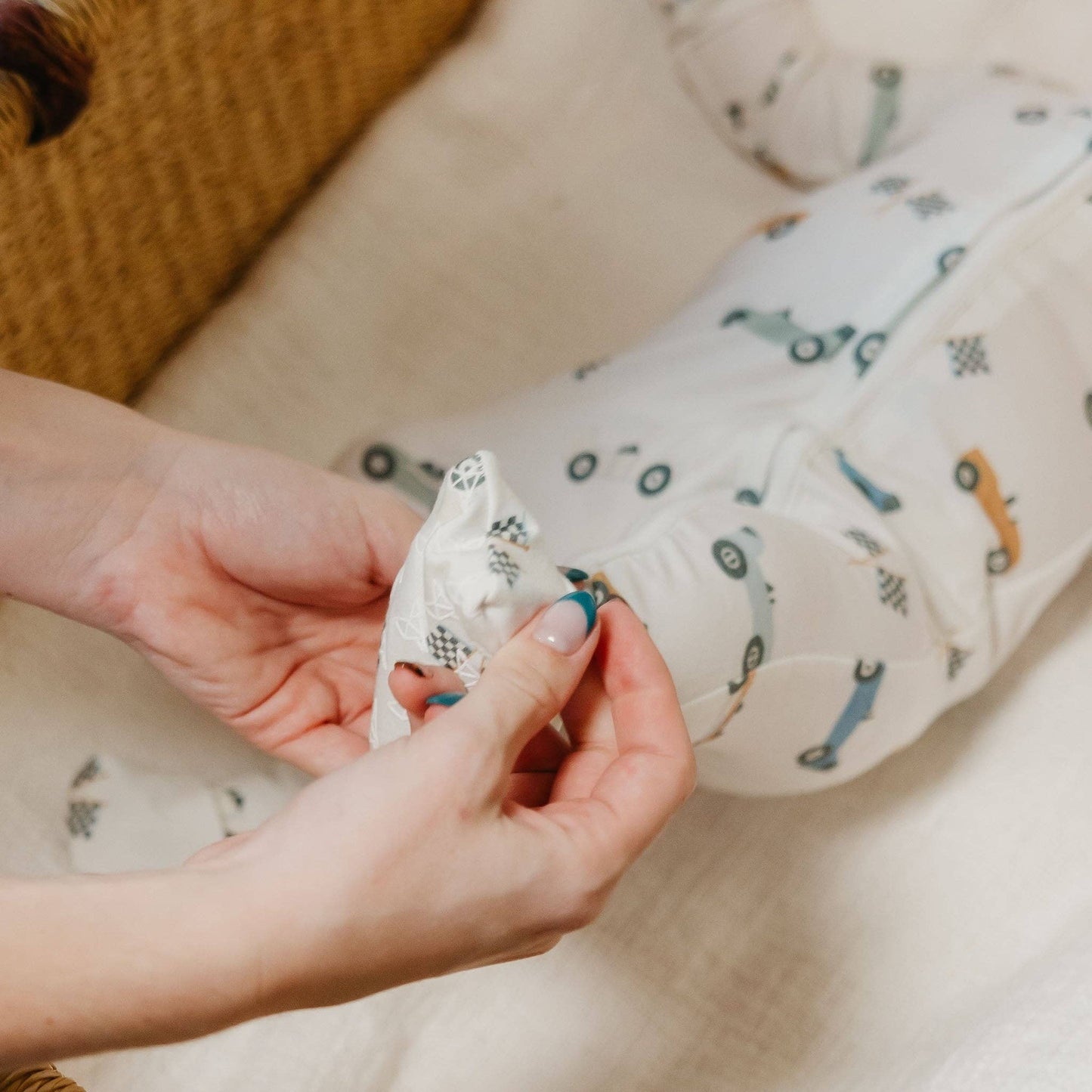 Convertible Zip-Up Footie - Speedster