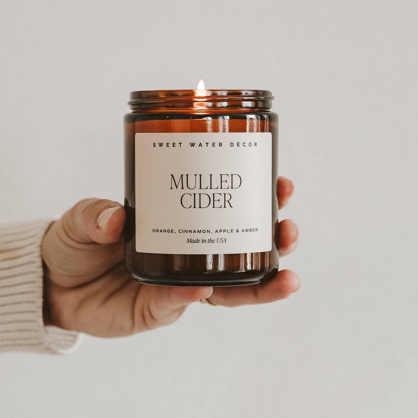 Mulled Cider 9 oz Soy Candle - Fall Decor & Gifts