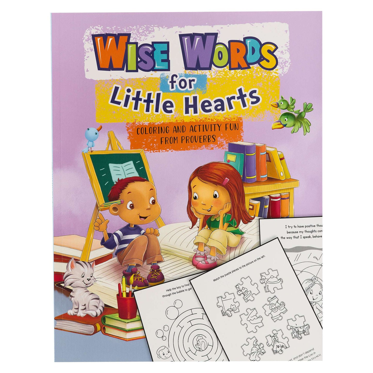 Wise Words for Little Hearts-Activity Book