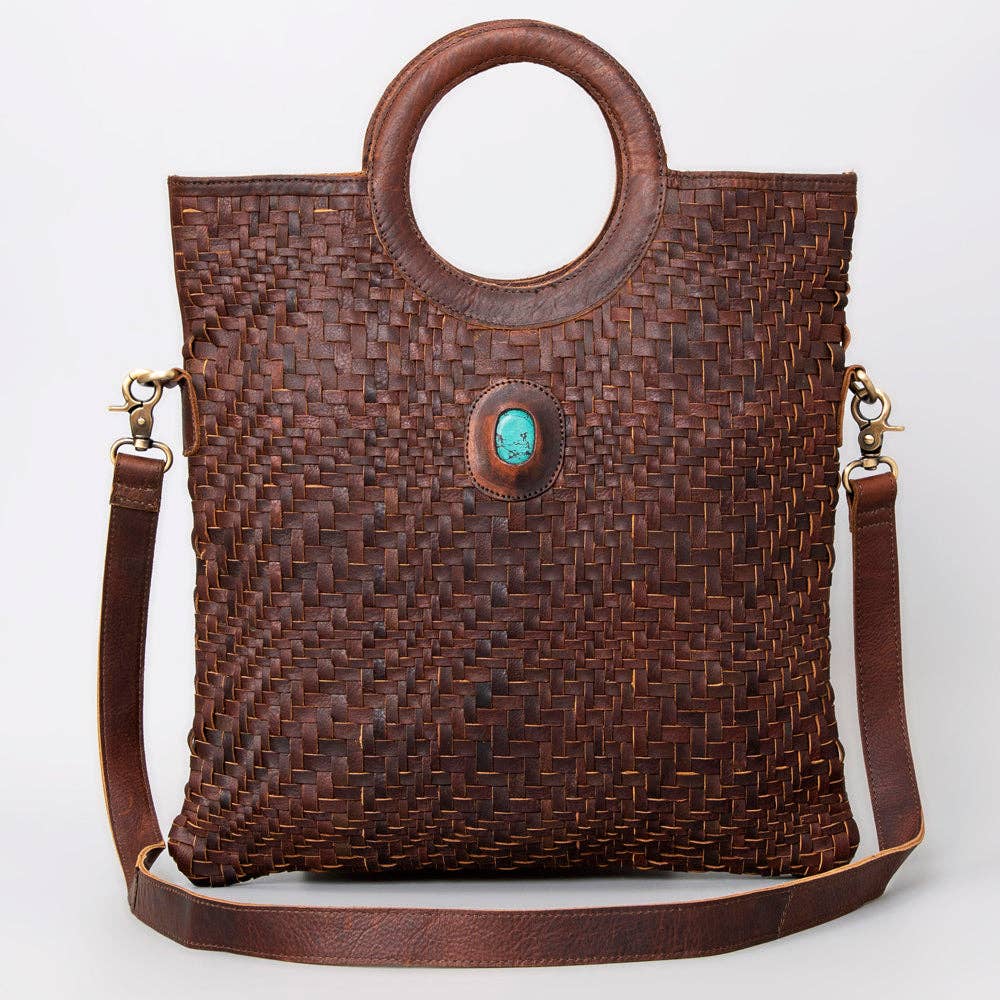 LB Tote Genuine Western Leather Women Bag