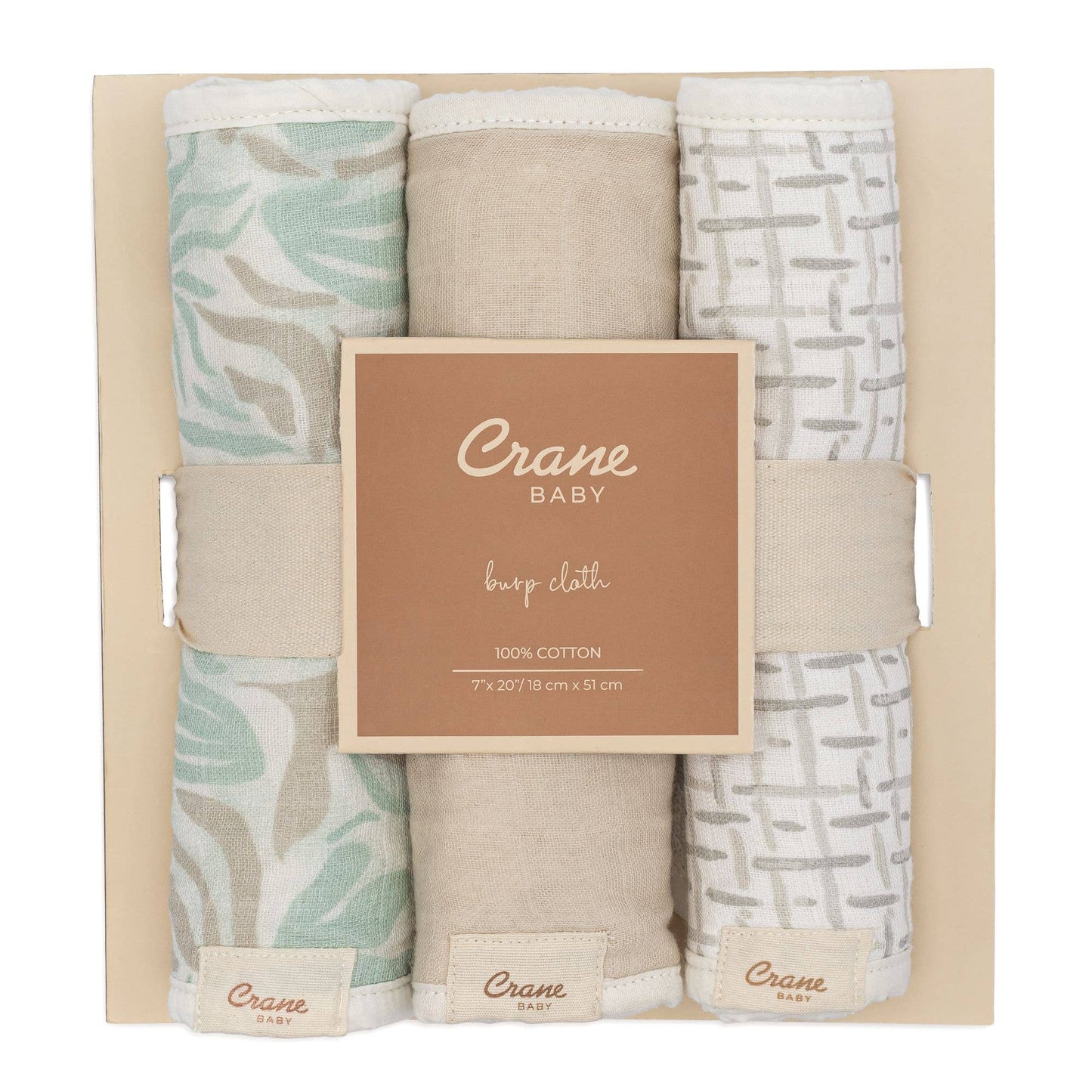 Cove 3-pc. Baby Burp Cloth Set (Beach Life)