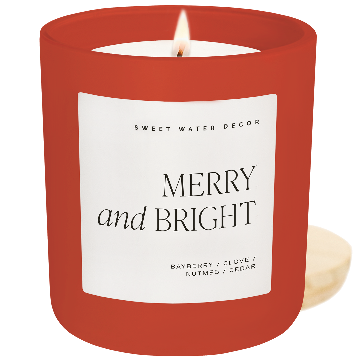 Merry and Bright 15 oz Soy Candle - Christmas Decor