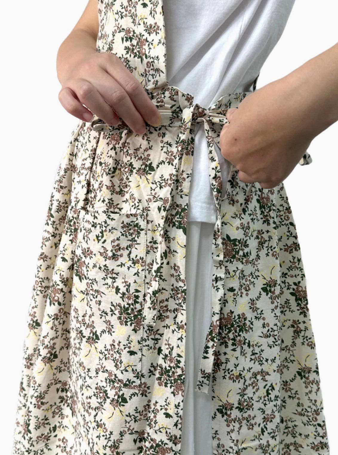 Cotton Flower Apron
