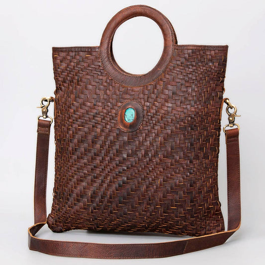 LB Tote Genuine Western Leather Women Bag
