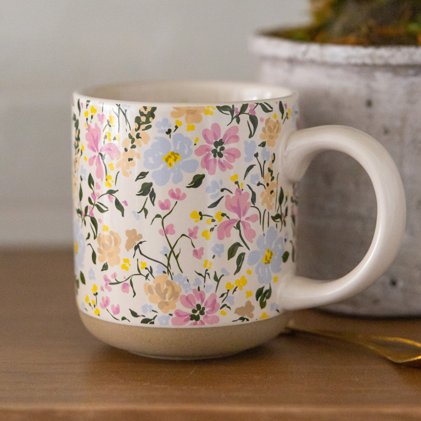 Floral Stoneware