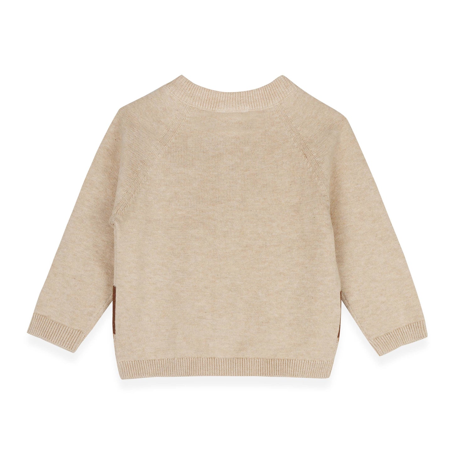 Horse Jacquard Cardigan (Organic Cotton)