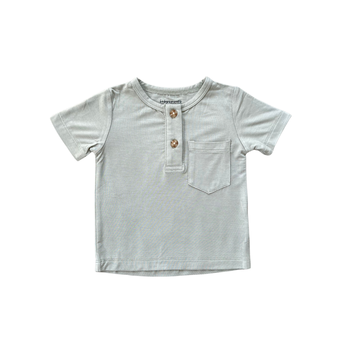 Bamboo Short Sleeve Henley