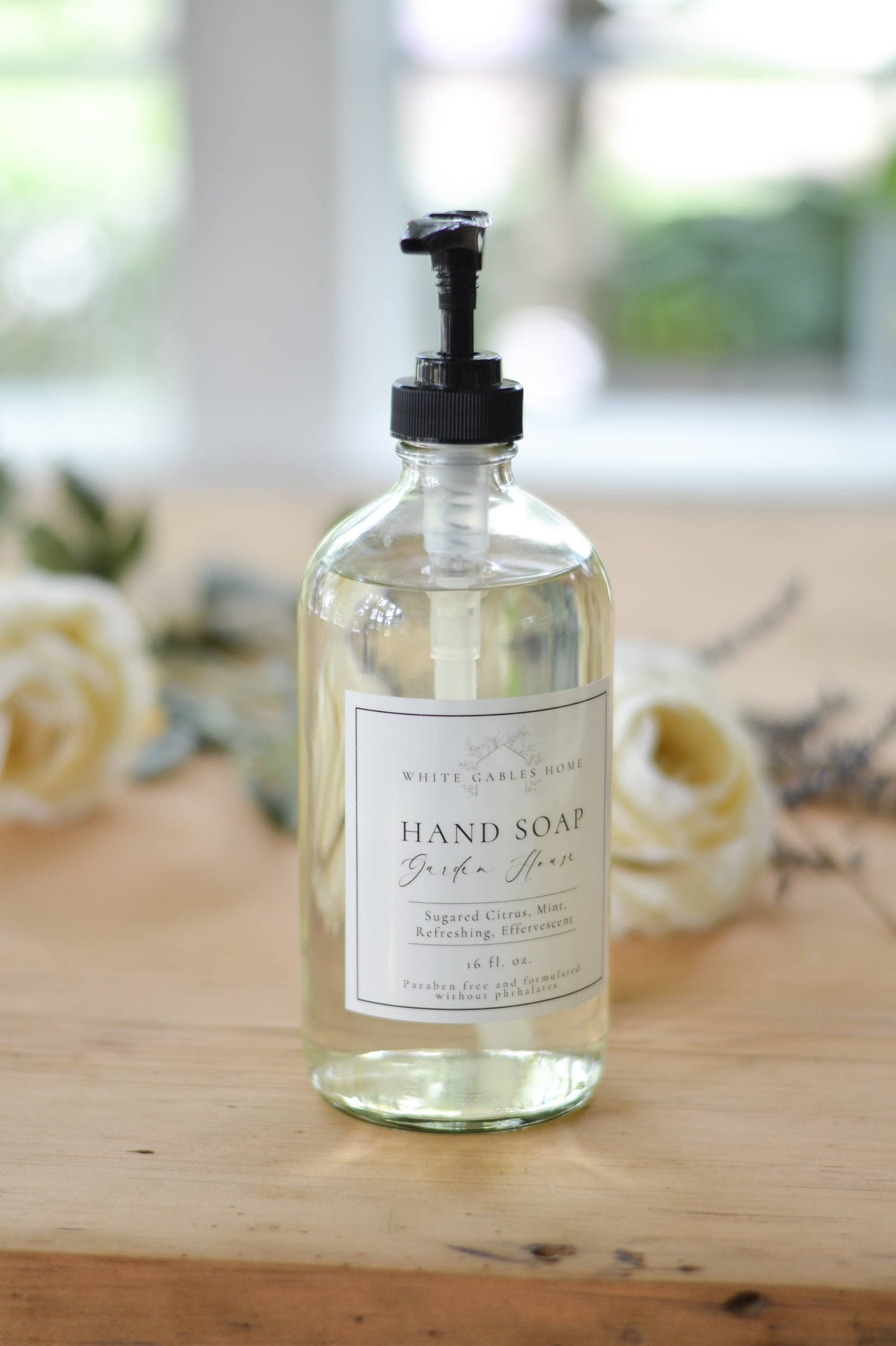 Garden House Hand Soap In Glass Jar | Made In USA