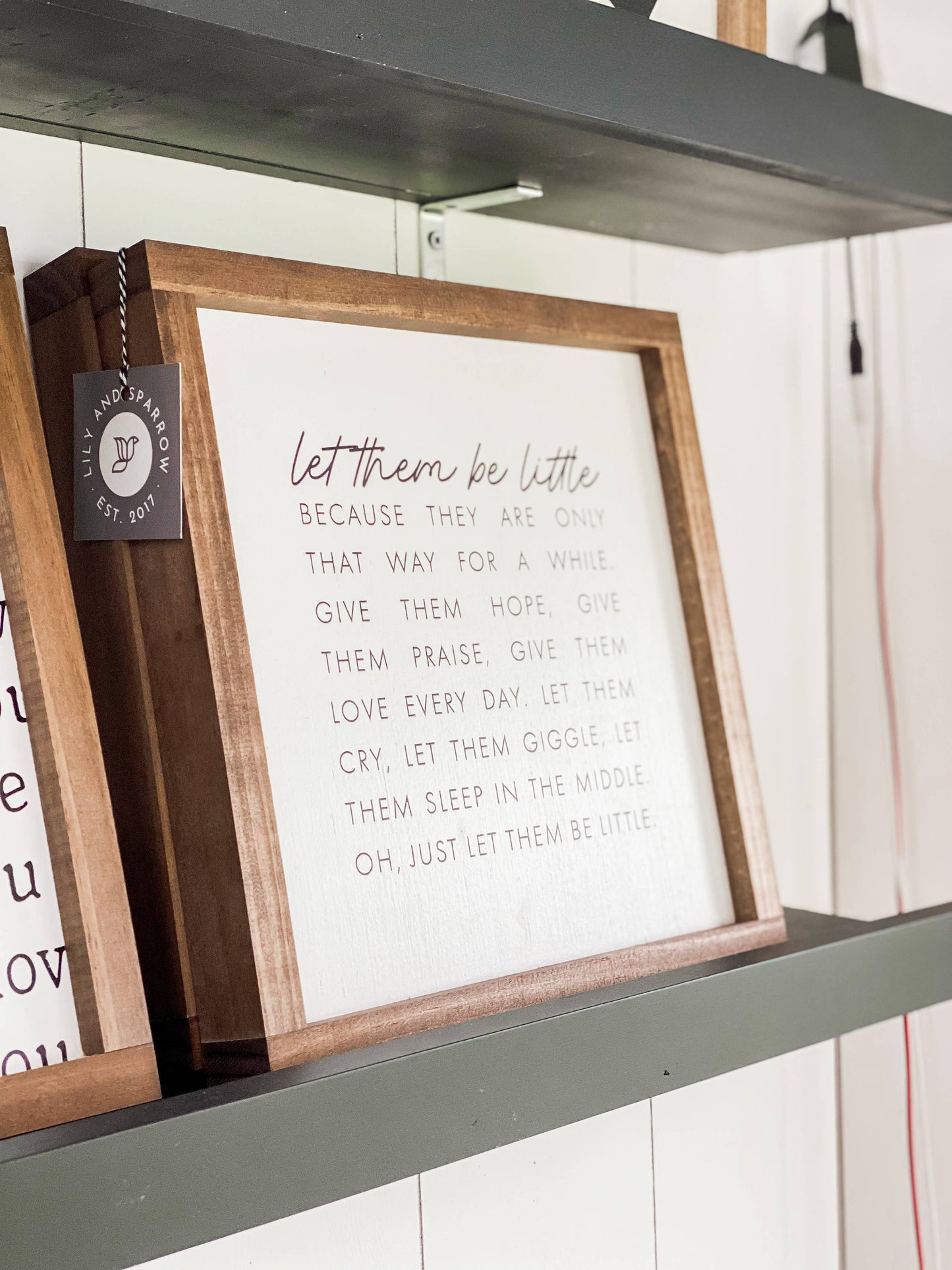 Let Them Be Little | Wall Art