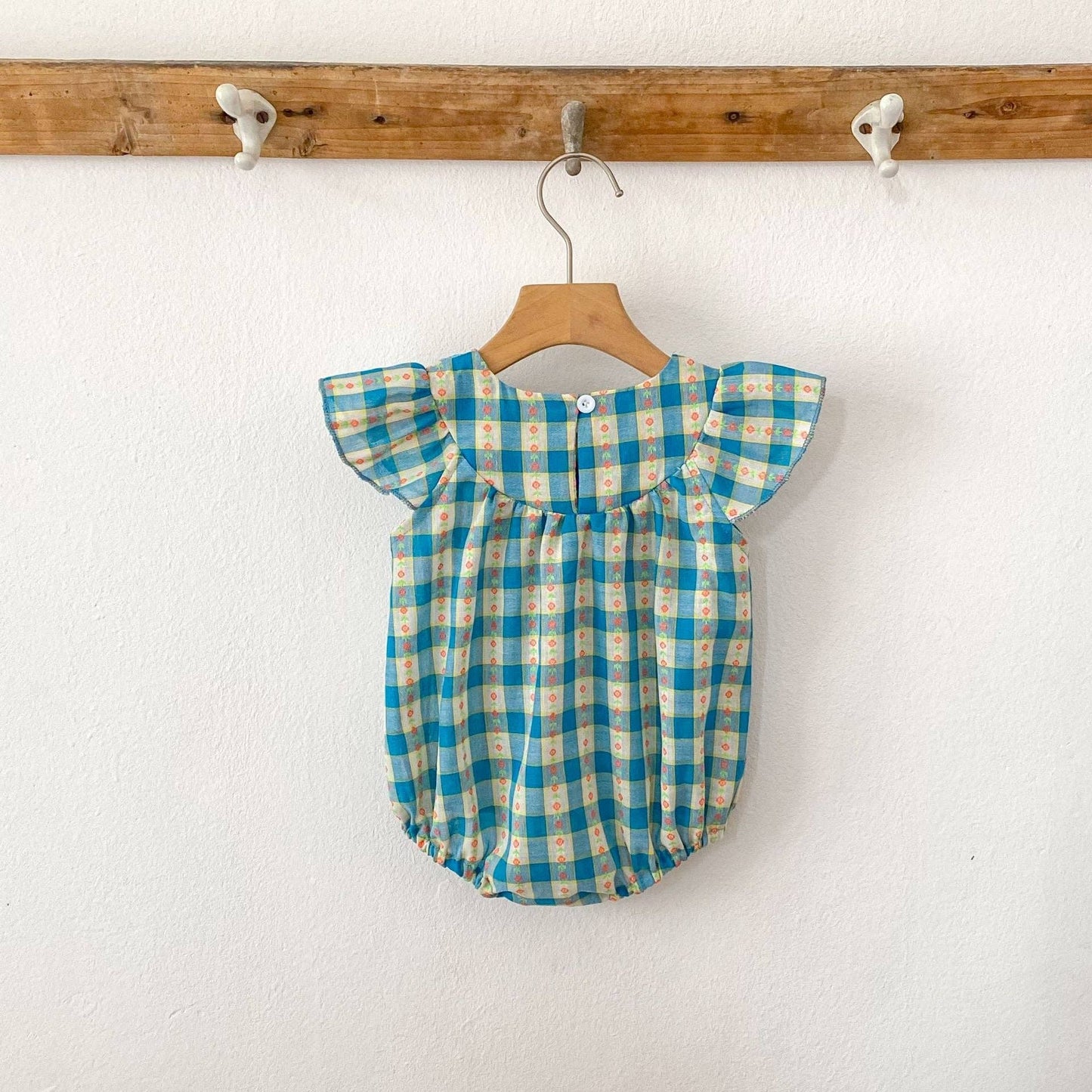 French Plaid Flowers