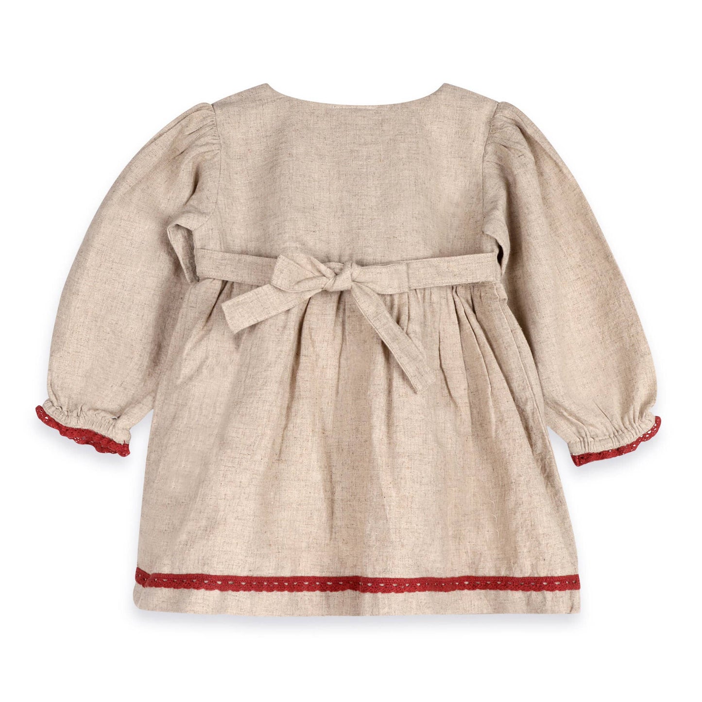 Ravello Embroidered Dress & Bloomer (Linen Blend)