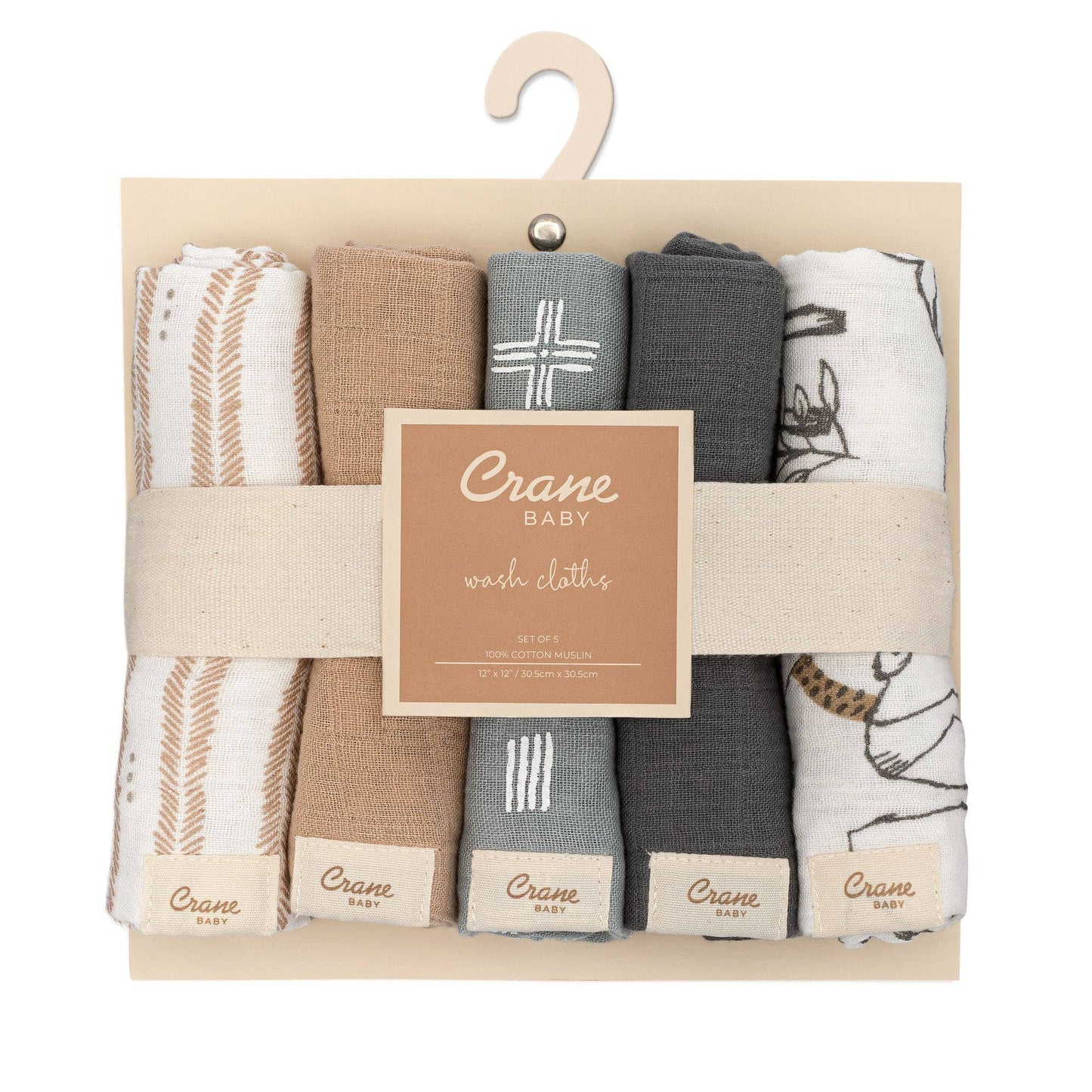 Ezra 5-pc. Wash Cloth Set
