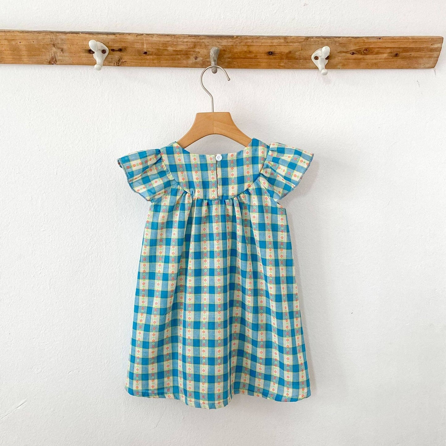 French Plaid Flowers