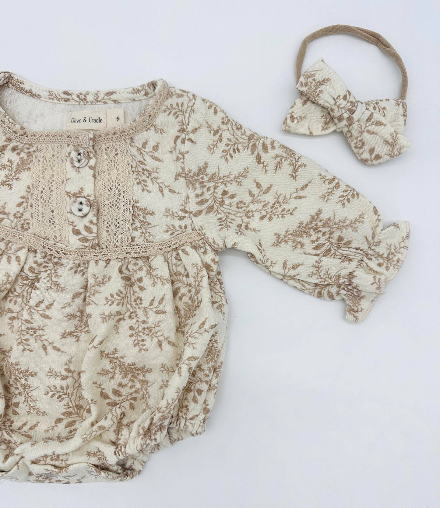 Elodie Long Sleeve Romper Set