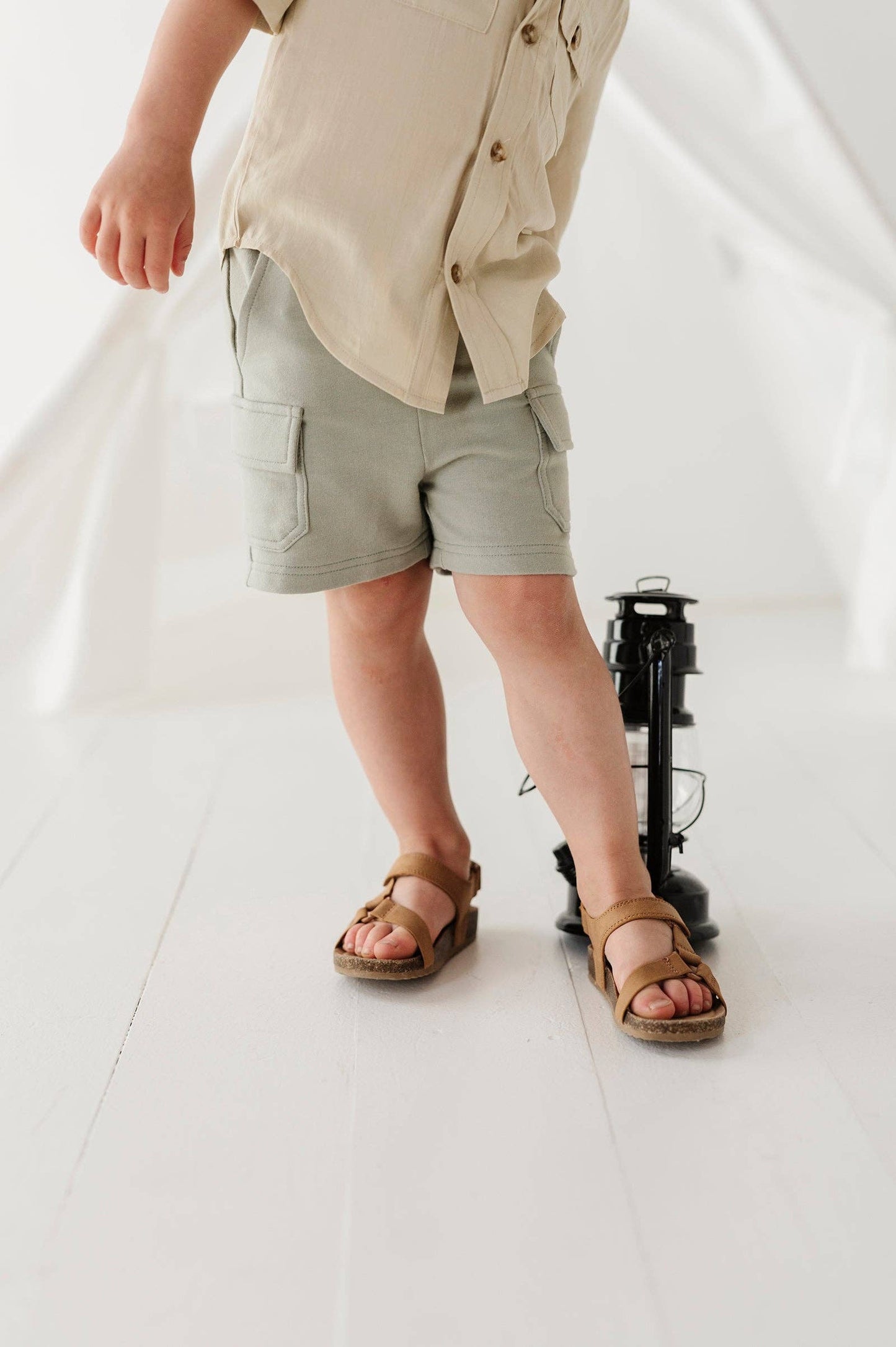 Bamboo/Cotton Cargo Shorts
