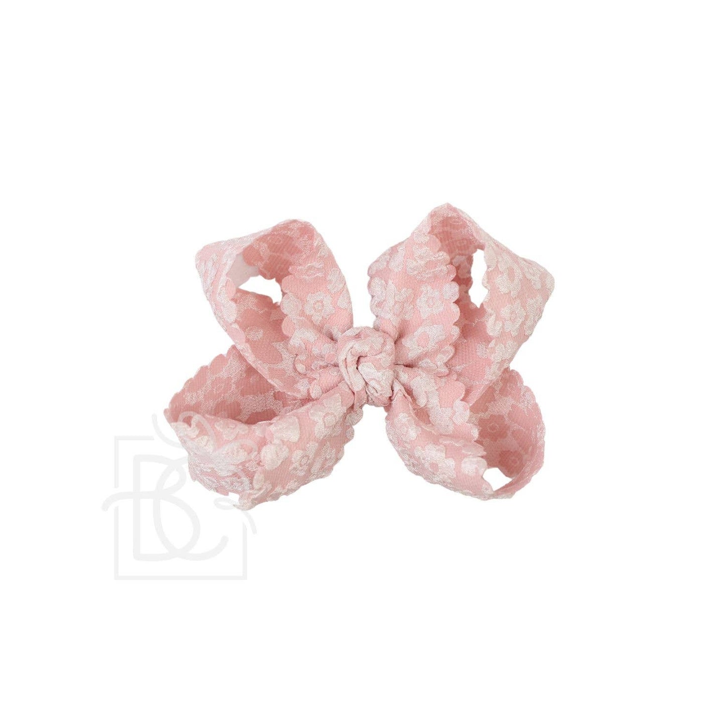 LACE FLOWER BOW