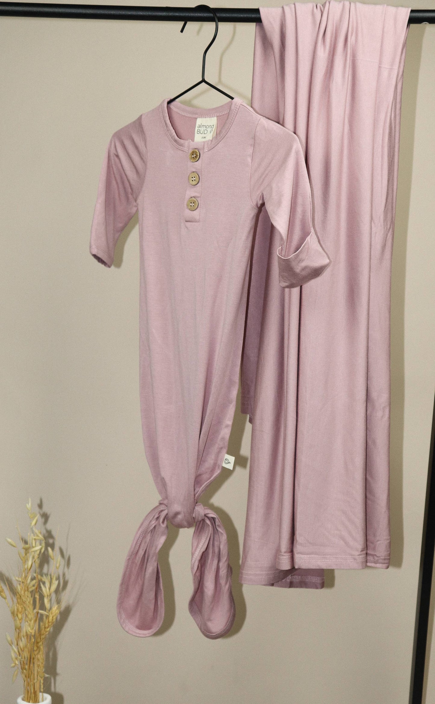 Baby Knot Gown | Newborn Outfit | Gender Neutral Outfit