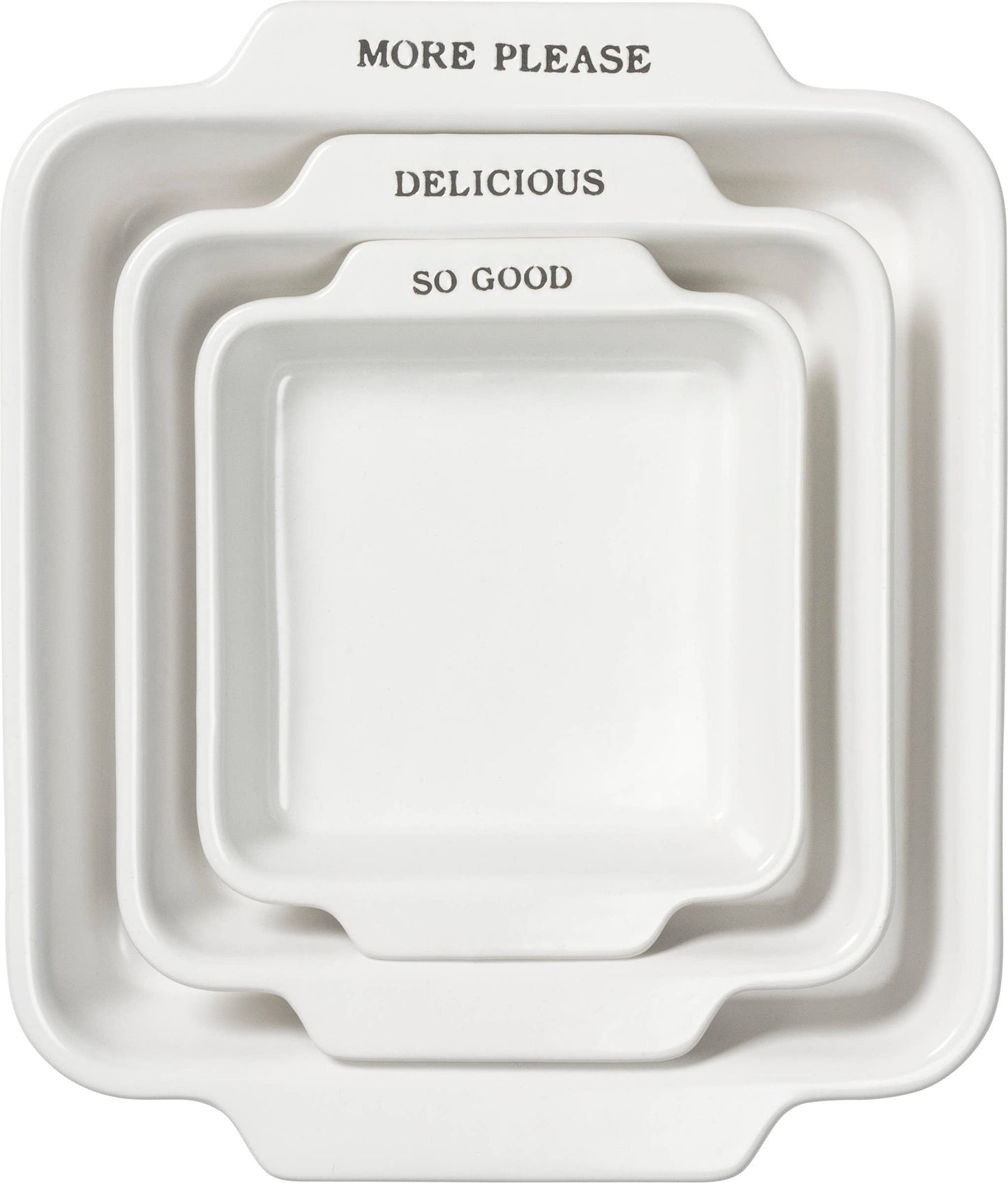 More Please Square Baker Set