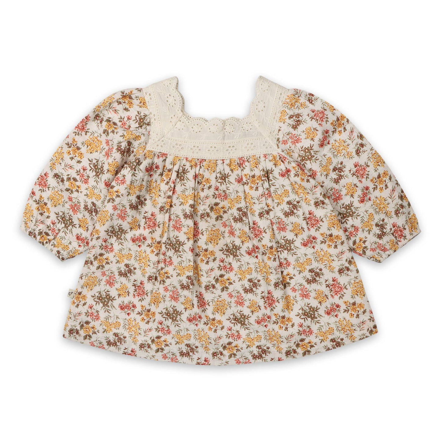 Solana Flower Dress & Bloomer (Organic Cotton)