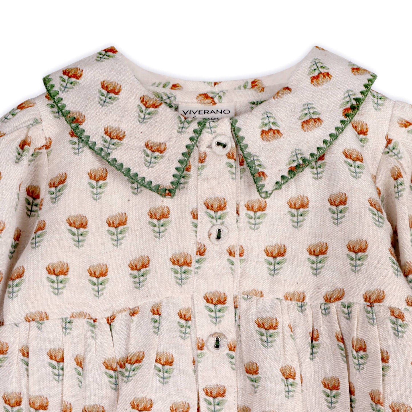 Nira Romper & Headband (Linen Blend)