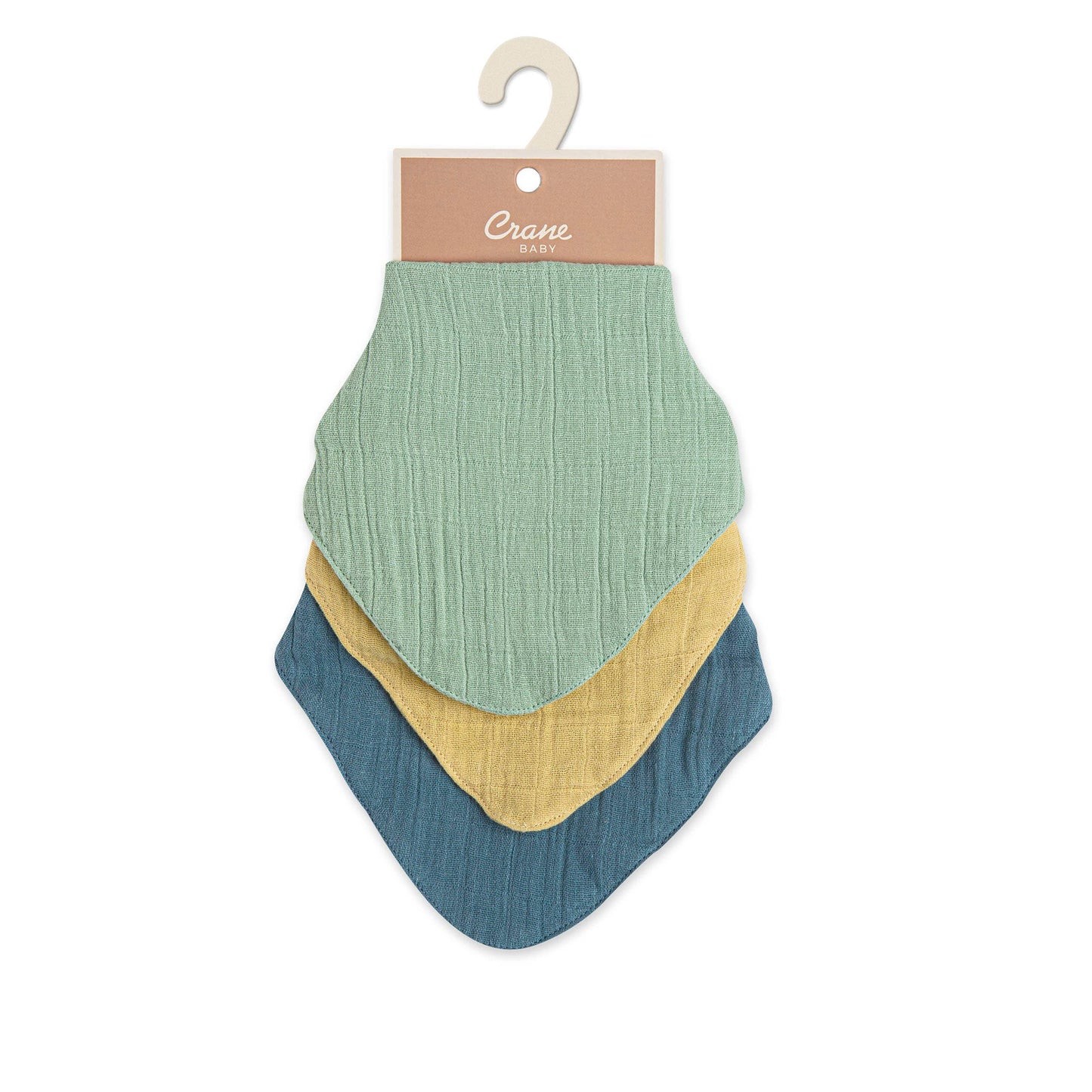 Muslin 3-Pc. Bib Set - River