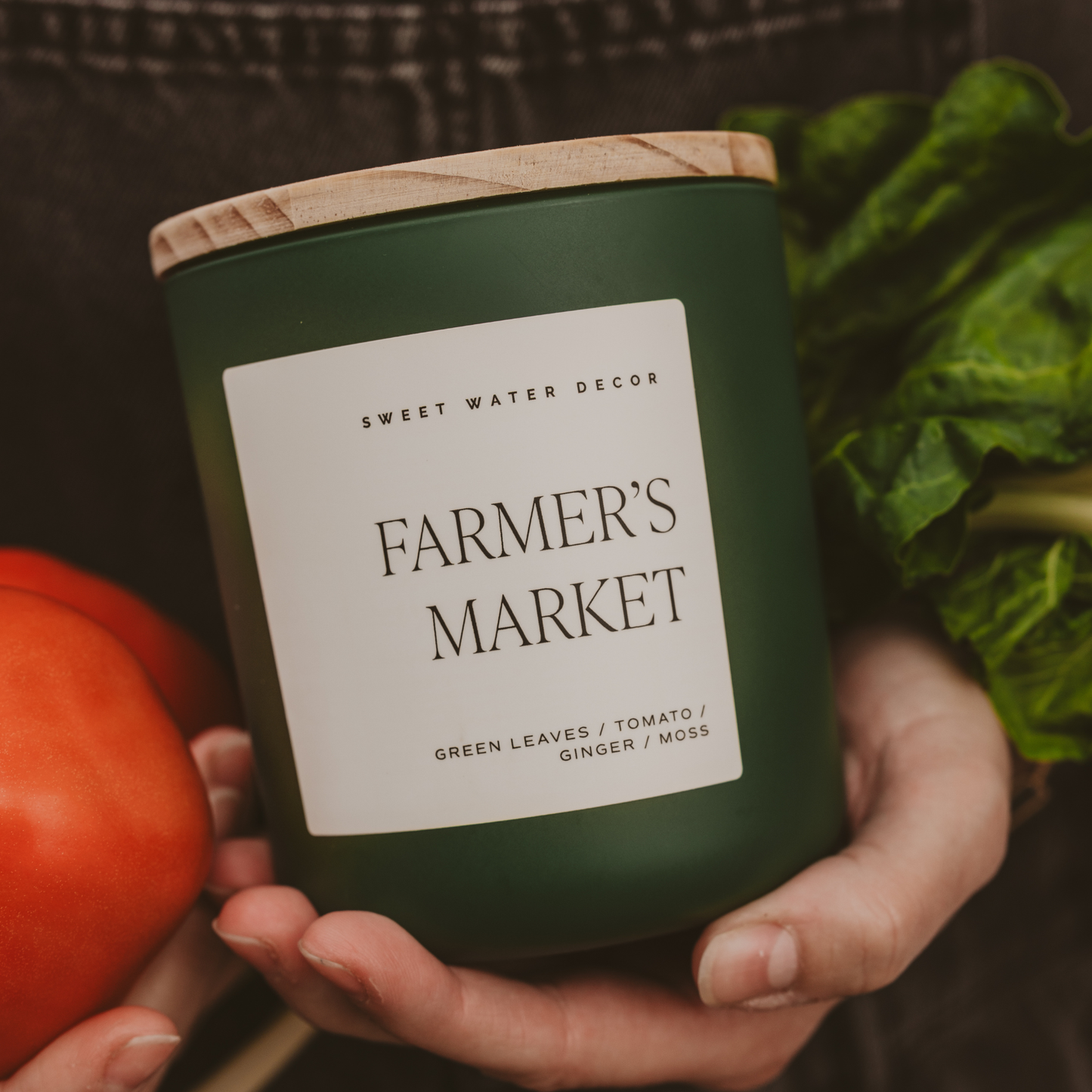 *NEW* Farmer's Market 15 oz Soy Candle, Matte Jar - Gifts