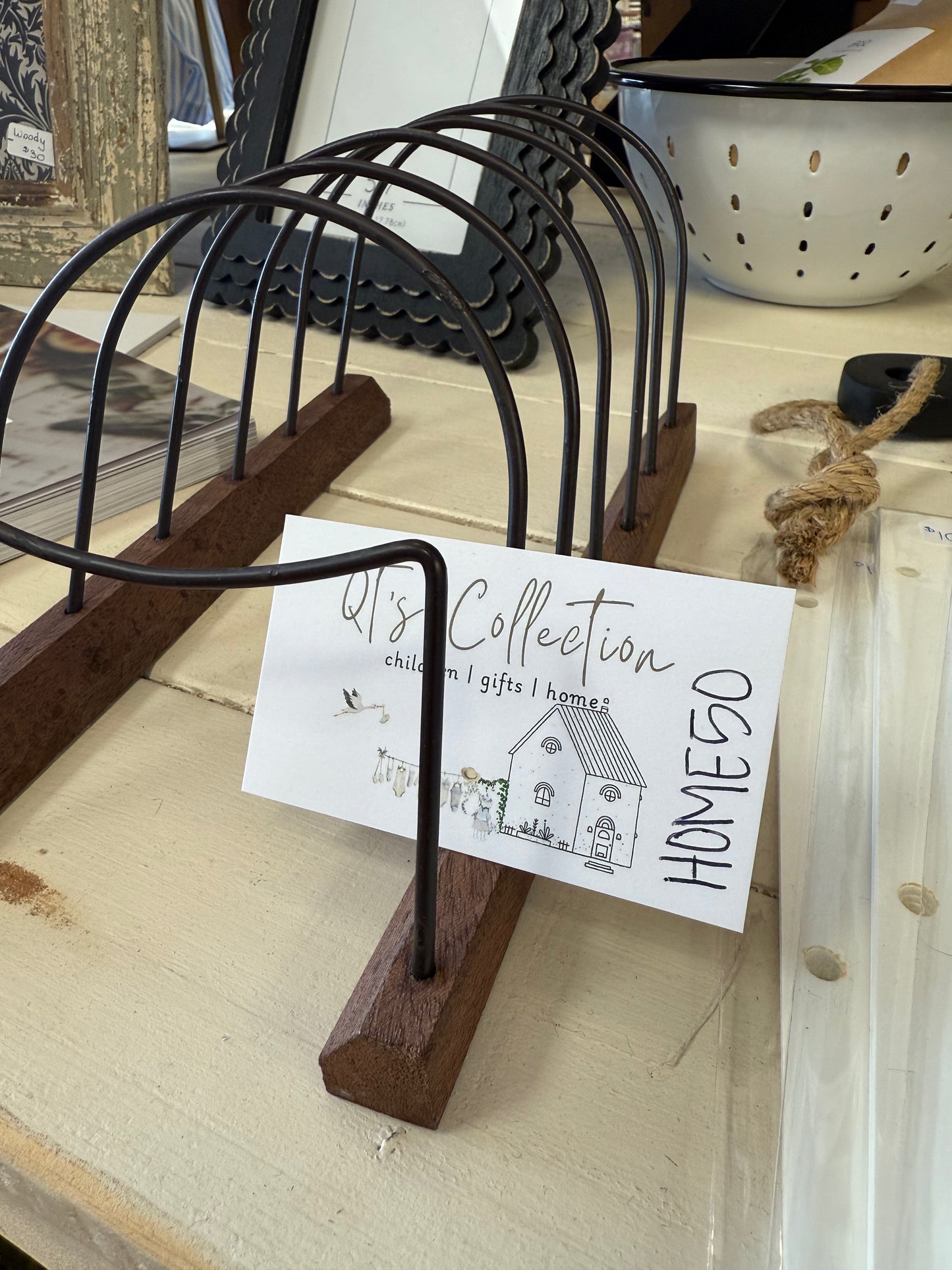 Primitive Letter Holder