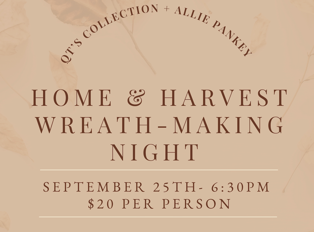 Harvest and Home Wreath Class