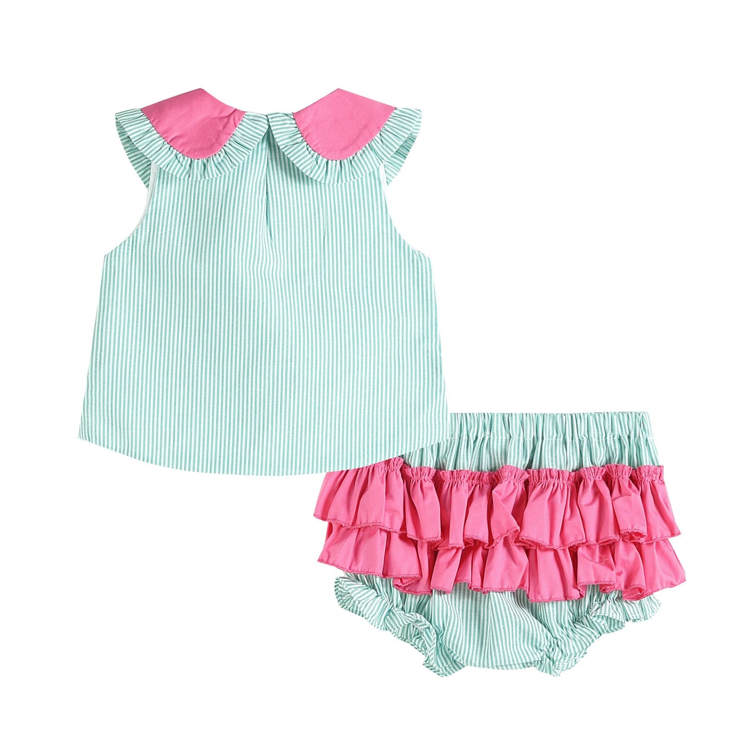 Pink and Green Bloomer Set