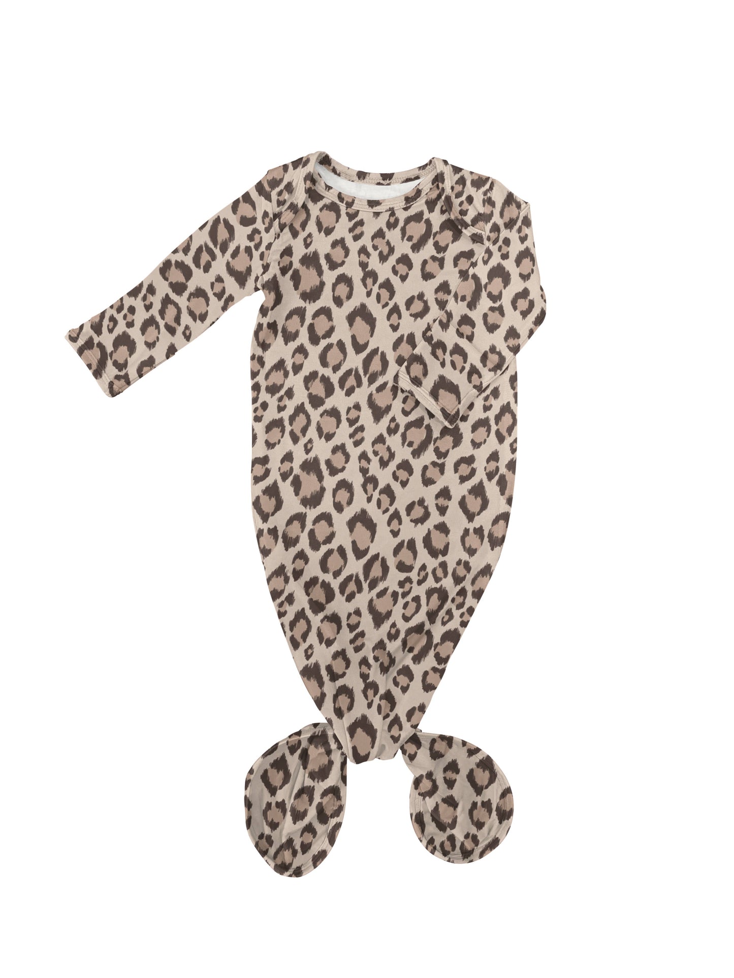 Leopard - Knotted Gown