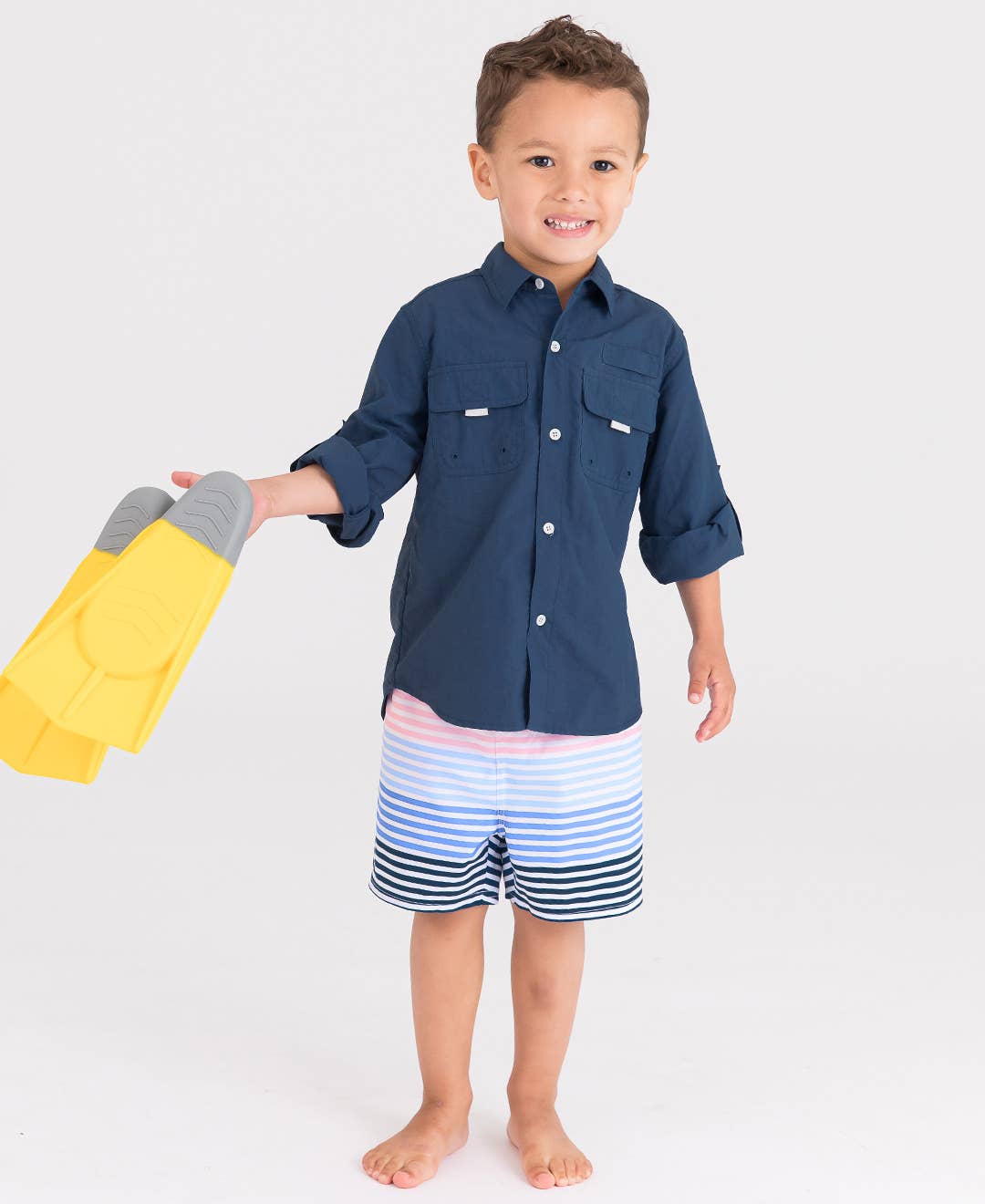 Navy Sun Protective Shirt