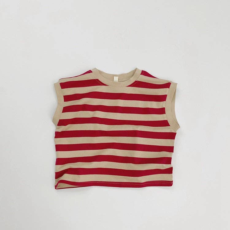 Red Striped Top