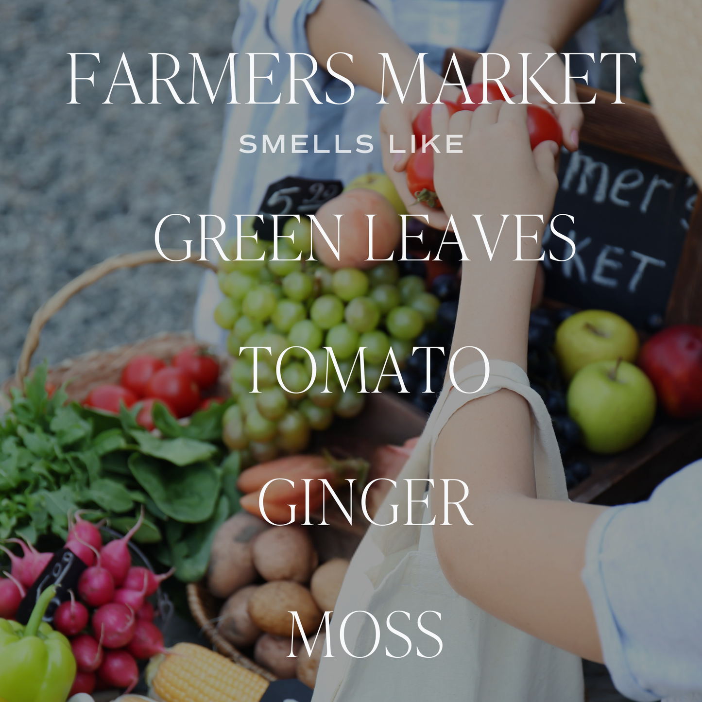 *NEW* Farmer's Market 15 oz Soy Candle, Matte Jar - Gifts