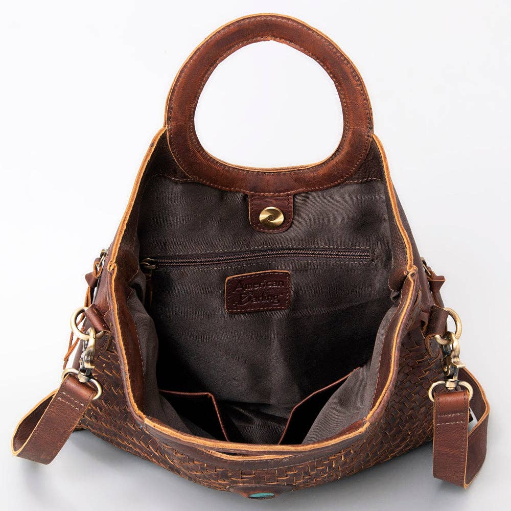 LB Tote Genuine Western Leather Women Bag