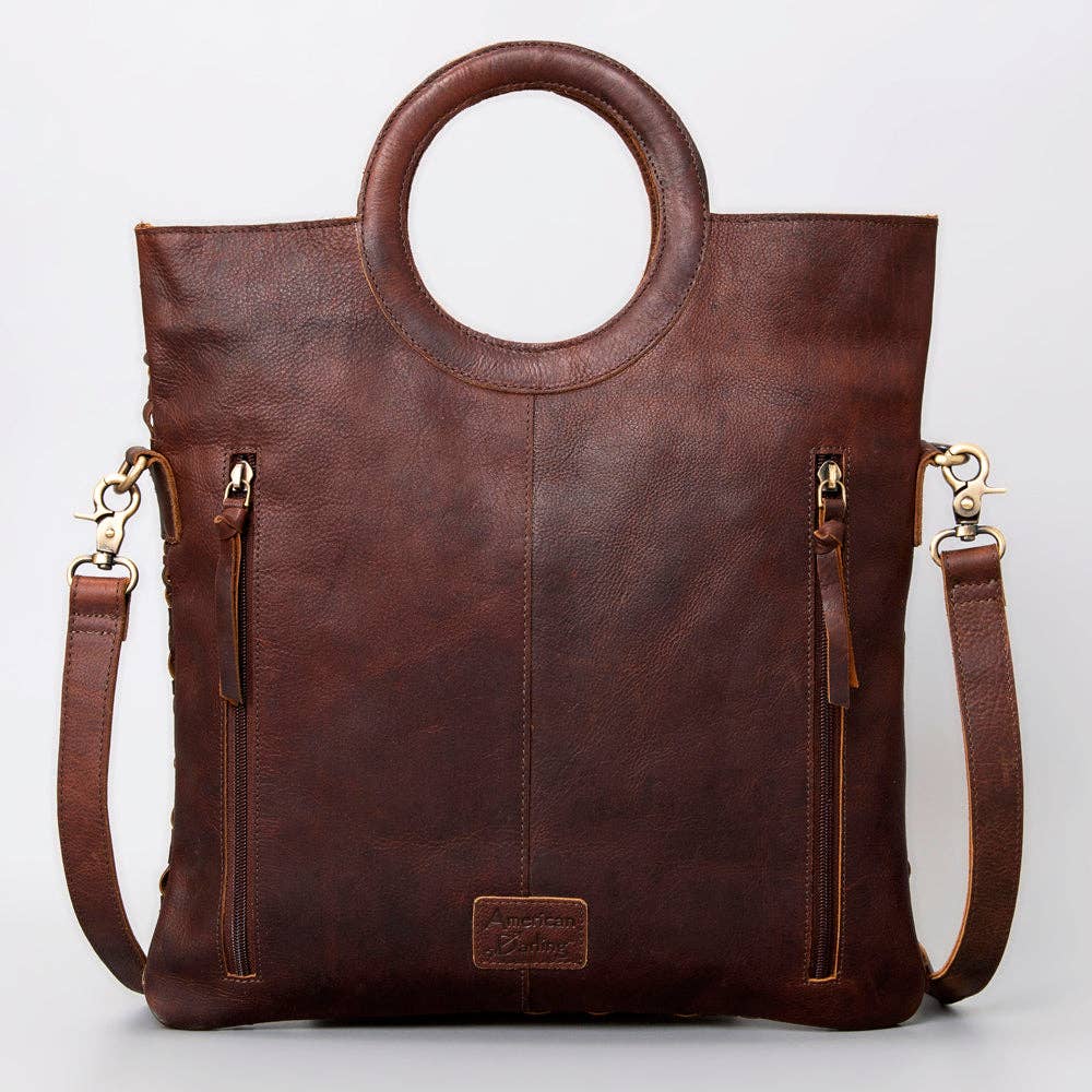 LB Tote Genuine Western Leather Women Bag