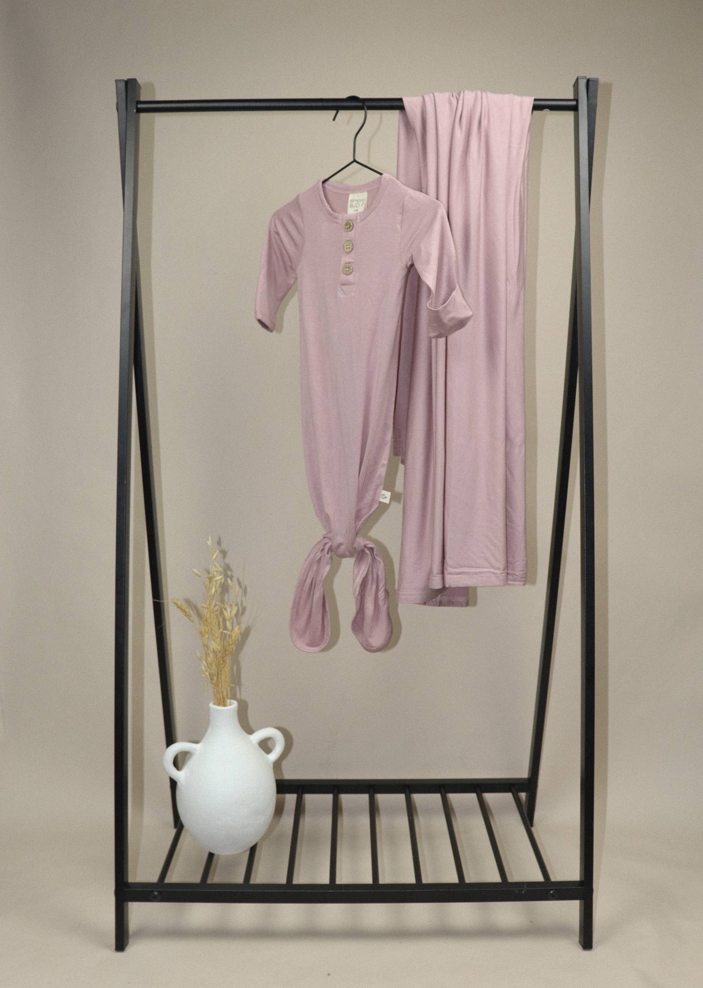 Baby Knot Gown | Newborn Outfit | Gender Neutral Outfit